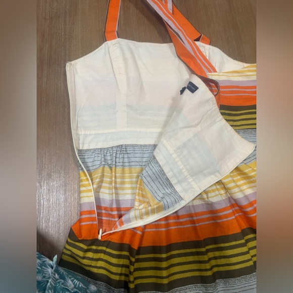 French Connection Multicolor Striped Midi Dress - Picture 4 of 7